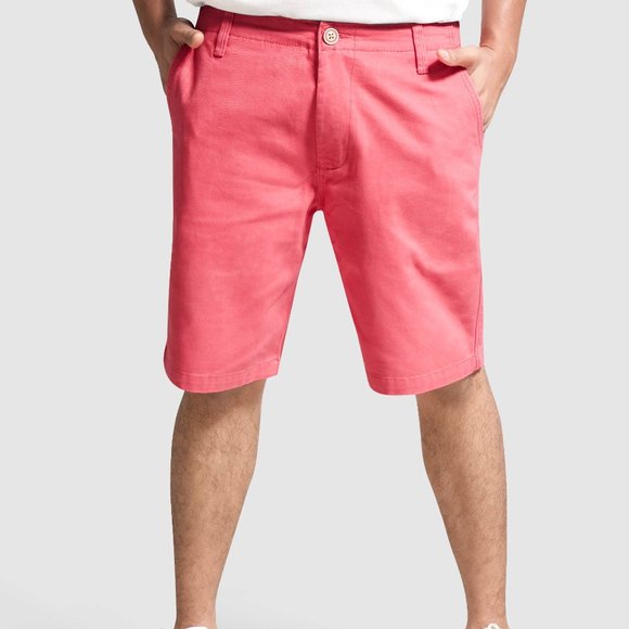 OLGYN Other - OLGYN Men’s Regular Fit Pink Chino Shorts